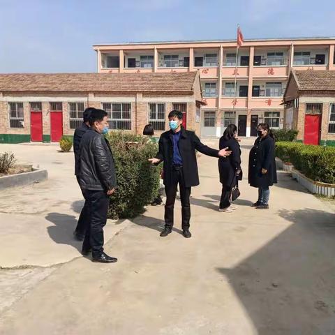 教体局督导组到三庄学校督导疫情防控开学前准备工作