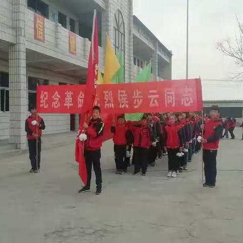 仙桃小学祭奠先烈活动