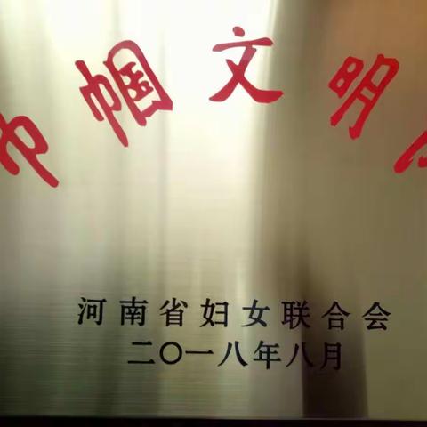 宜阳县民政局服务窗口荣获“河南省巾帼文明岗”称号