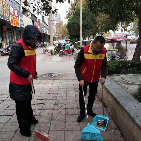 质监分局开展城市清洁行动