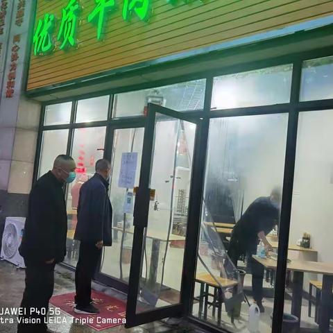 市市场监管局示范区分局持续开展疫情防控督导检查