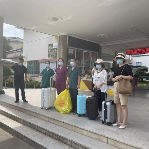 高温酷暑战疫情 紧急支援显担当———罗店镇中心卫生院支援义乌市核酸样本采集医疗队工作纪实