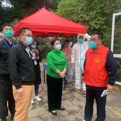 叶晓瑜副区长赴现场指导仓山区涉疫垃圾收运处置工作