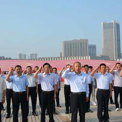 新乡市机关事务中心开展 “重温入党誓词，牢记初心使命”主题党日活动