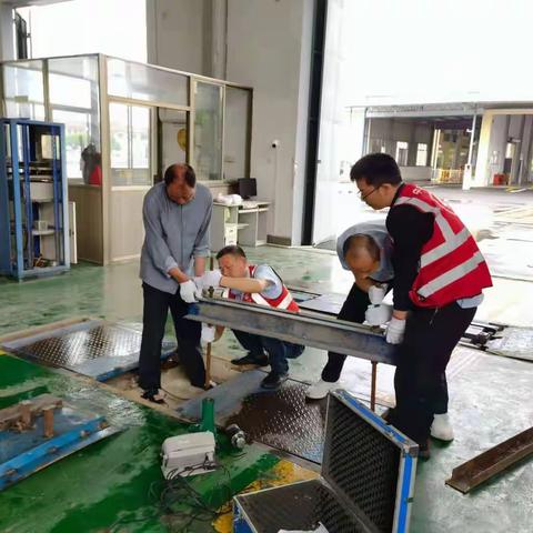 中宇车辆检测公司开展2021年度设备检测标定