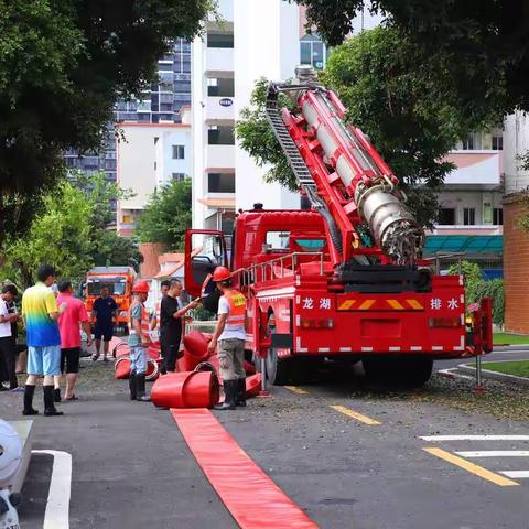 【闻“汛”而动】抗洪清淤 全面消杀 守护美丽校园