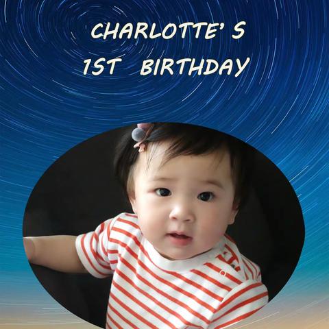 CHARLOTTE   1ST  BIRTHDAY