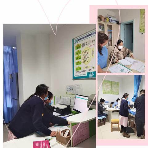 大明宫社区卫生服务中心对辖区服务站进行公卫月度督导