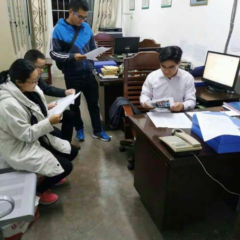 加班加点，只为打赢义教坆坚战