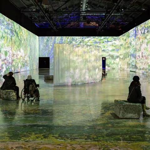 莫奈作品的沉浸式体验