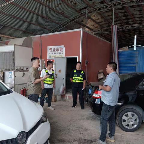 百泉镇综合执法大队8月2日工作动态