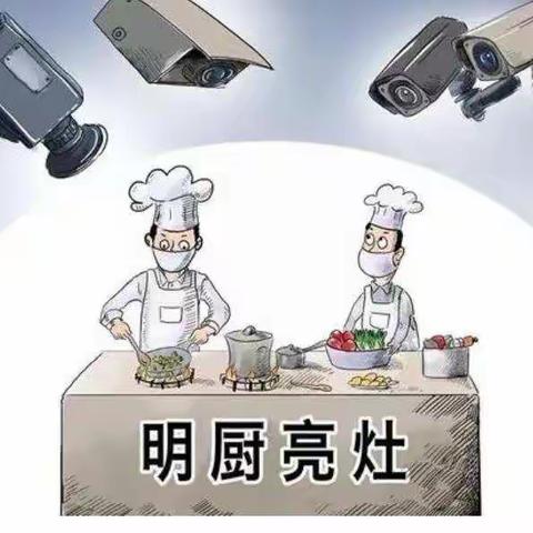 “互联网+明厨亮灶”公示