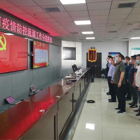沙河市疫情防控流调溯源分指挥部临时党支部正式成立