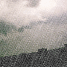 一场突如其来的暴雨