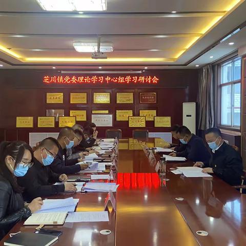 【大学习 铸忠诚】芝川镇组织召开党委理论学习中心组学习研讨会