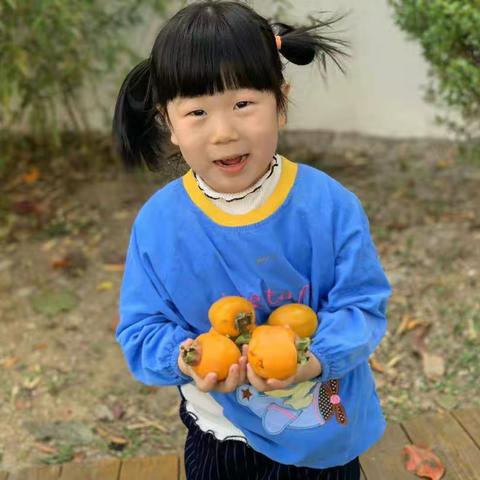 多彩秋日，“柿”目以待——怡和嘉园分园中二班“秋天真美丽”延伸活动