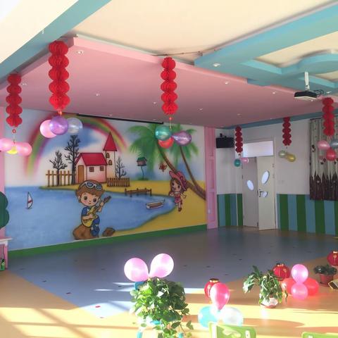 银盛华府幼儿园元旦邀请函
