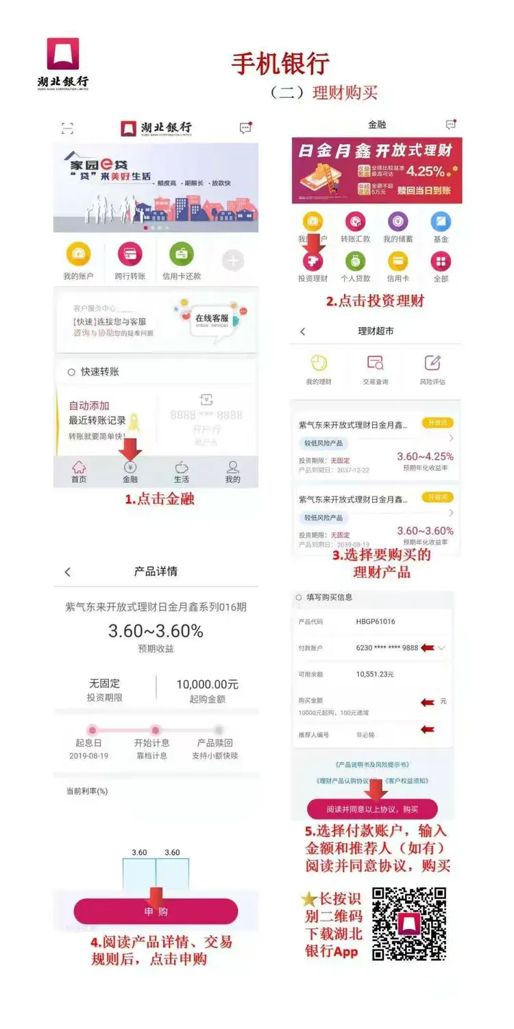 湖北银行房县支行防疫期间金融服务指南