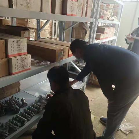 沈丘公司物资专业：现场监盘、促进提升