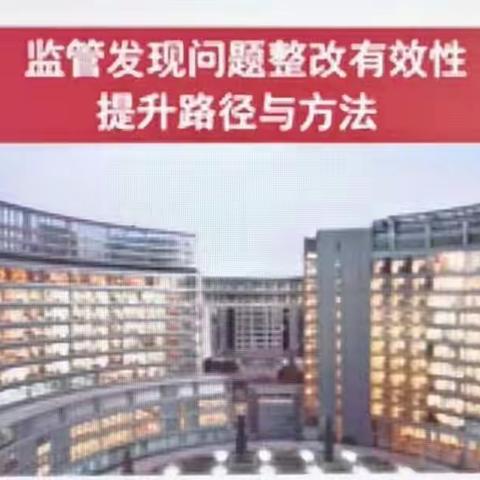 授信审批部组织开展《监管发现问题整改有效性提升路径与方法》及《重点风险场景问题整改指引》的培训学习