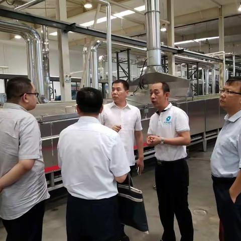 省分行扶贫业务处赵亮处长在大同宜民产业发展有限公司调研