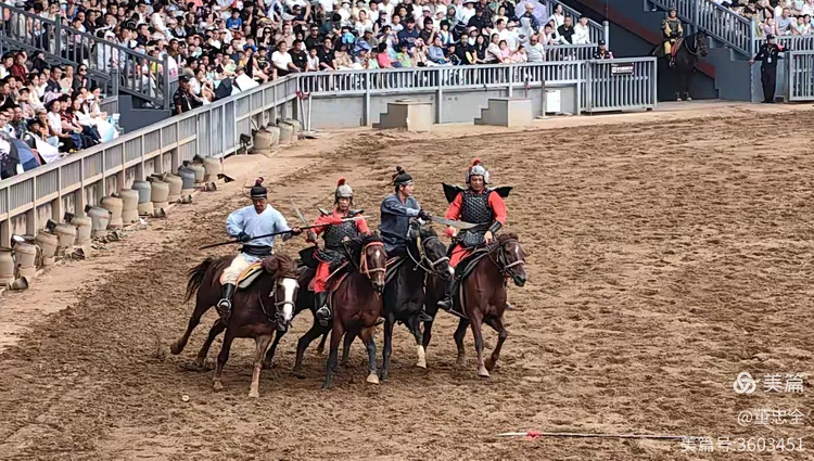 开封“清明上河园”经典实景演出《岳飞枪挑小梁王》惊艳全场