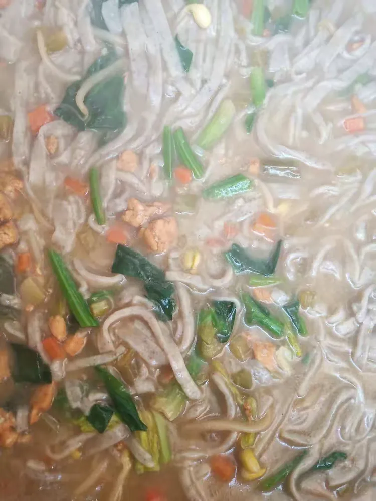 手工豆面条🍜🍜👋