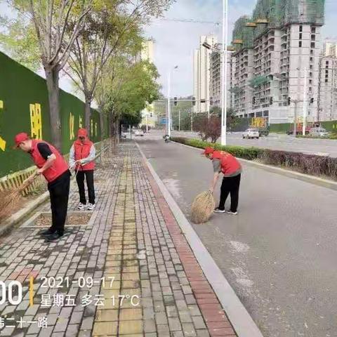 吕梁市乡村振兴局参与创建文明城市行动