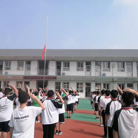 周一升旗仪式、国旗下讲话------东张庄小学