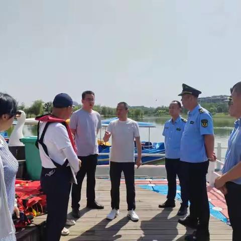 西安市长安区交通运输局综合执法大队开展端午节水上运输安全检查