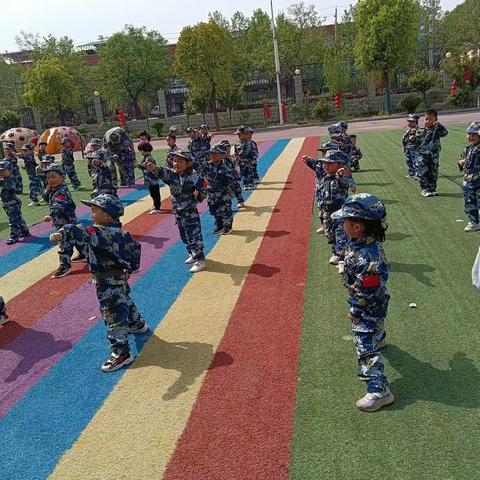 崇德幼儿园🏫小一班军警课展示