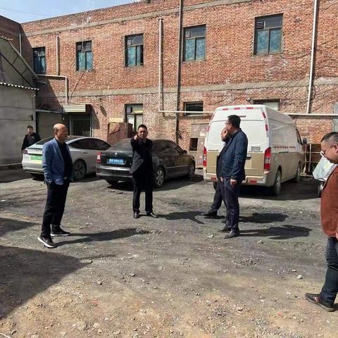 长安供销集团公司重点项目推进中心及丰瑞农资公司来杨庄社进行督导检查工作