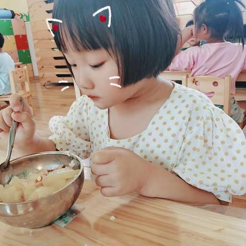 香香，甜甜的午餐