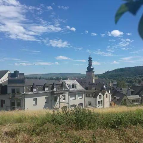 莱茵河畔的风光