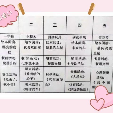 小时光美好机📸——东武学校附属幼儿园中一班第十周活动纪实