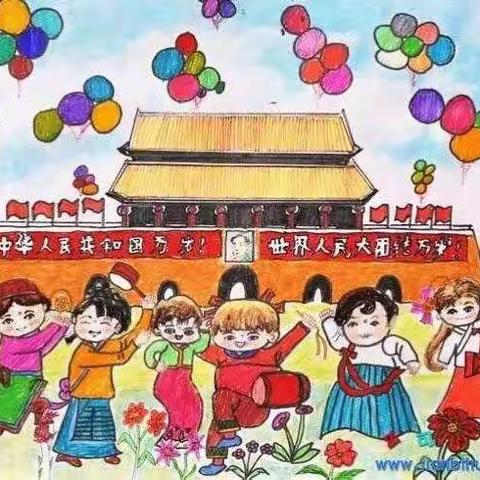 葫芦峪幼儿园国庆节主题活动