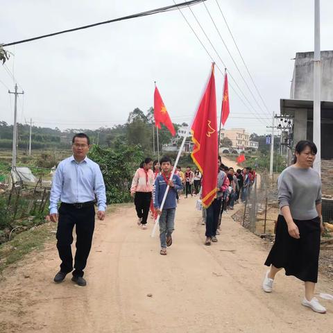 “争当雷锋精神传人•弘扬社会文明新风”——沙陂镇荣飘村小学学雷锋活动