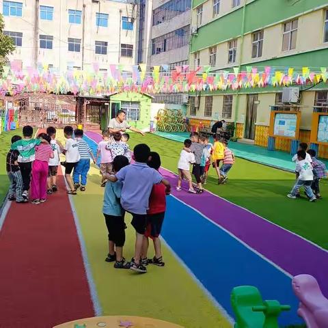 新建路办事处明亮幼儿园开学第一周