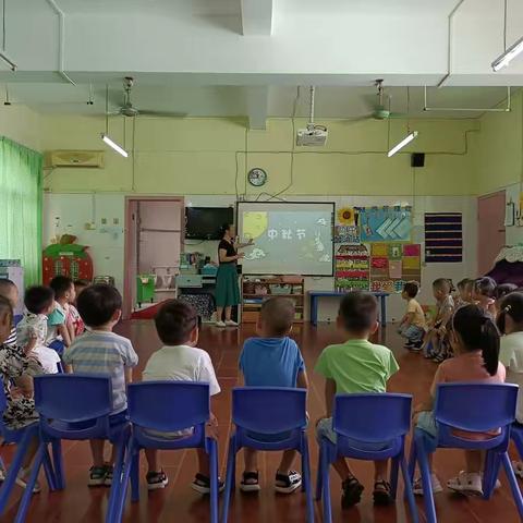 弯塘路幼儿园小二班迎中秋主题活动