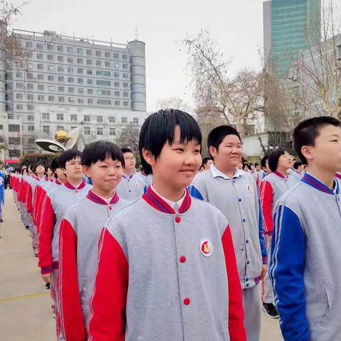 心怀树人梦想  恰是百年芳华—济南五中74级七上期末表彰暨年级学生会成立大会