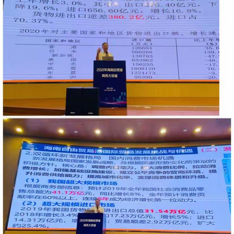 2021年海南自贸港商务大讲堂第三期活动顺利召开