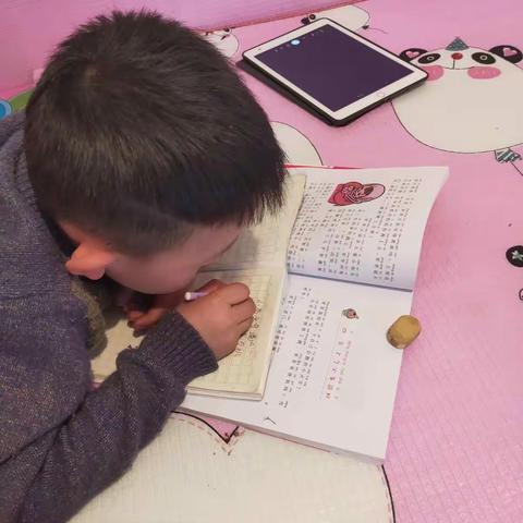 实验小学二年八班侯鑫来寒假生活