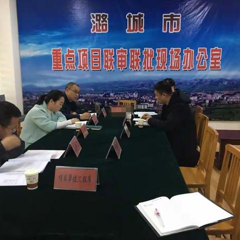 重点项目联审联批会