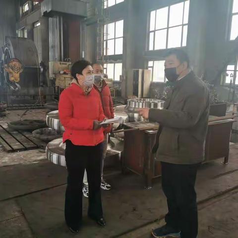 区应急局强化复工安全 落实惠企政策