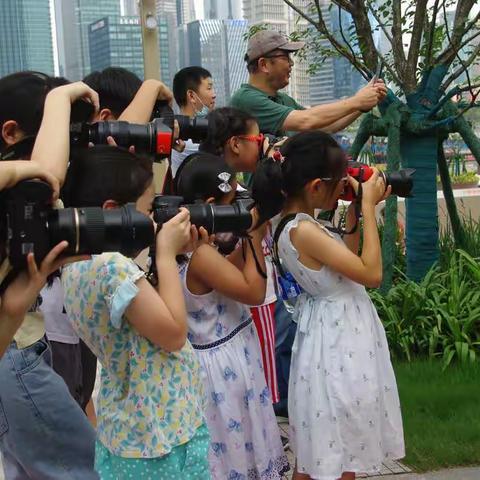 黄浦区青少年科技活动中心摄影班2021.7.30北外滩采风  摄影许芸  指导老师张力钢