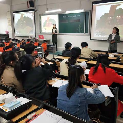 中天北京小学帝景校区英语专家莅临指导英语教学工作