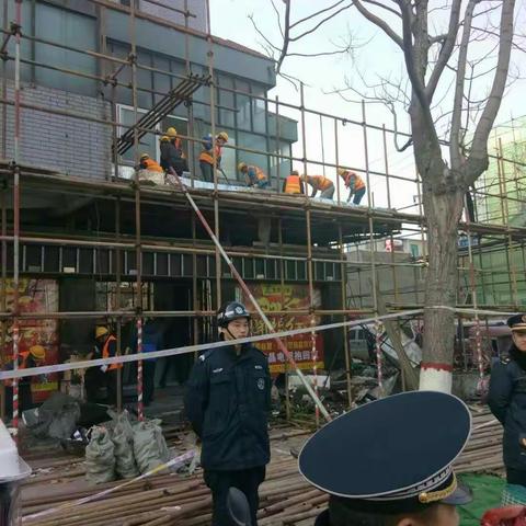 大梁路街景综合整治日报（2018年3月12日）