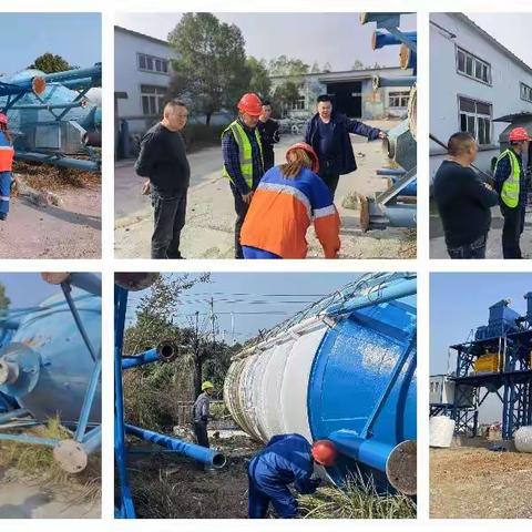 【中部区域-襄阳工业园】落实项目散装罐需求，全力抢夺G207国道改建项目供货份额