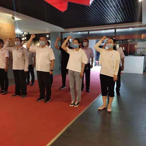 观台学区开展“迎七一·重温入党誓词”主题教育活动