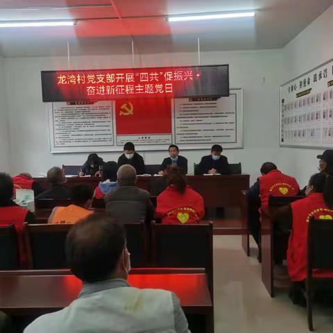龙湾村党支部开展“四共”促振兴·奋进新征程主题党日